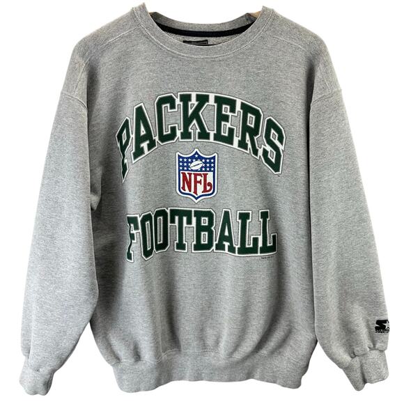 Starter Vintage 90s NFL Packers Football Crewneck Men’s Size Large Made in USA - Picture 1 of 4